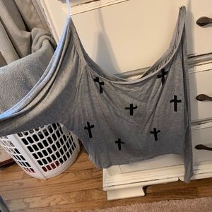 Love Culture Cross Crop Top